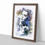 Ingrid Bergman in Abstract - Framed Print-55769085-55769089
