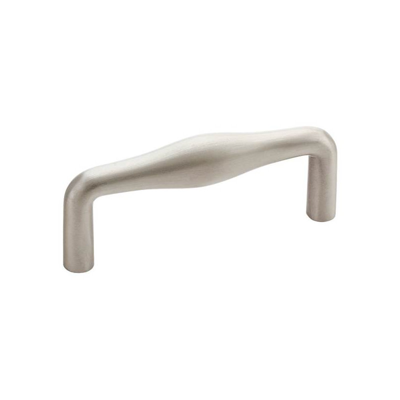 Poignée barre Pyramid, Nickel satiné, 4"