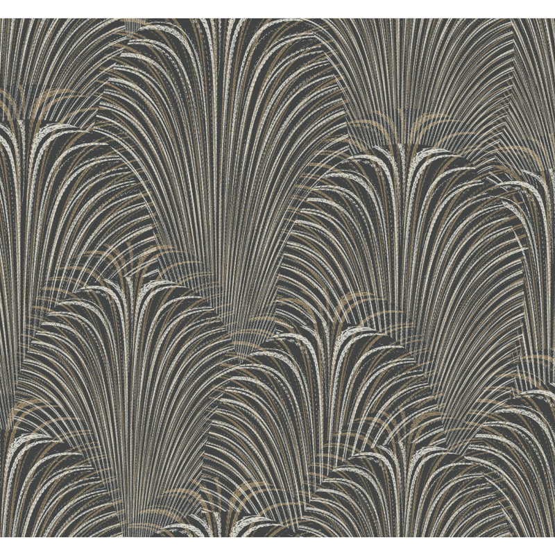 Bitner Abstract Double Roll, Black