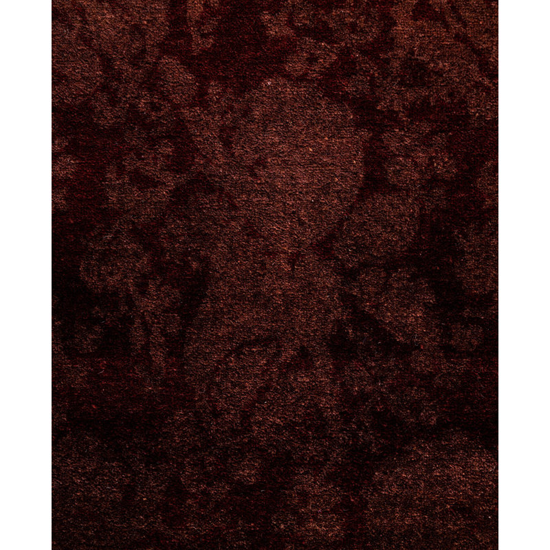 Overdyed One-of-a-Kind 4' 2" X 5' 10" Hand Knotted Area Rug
