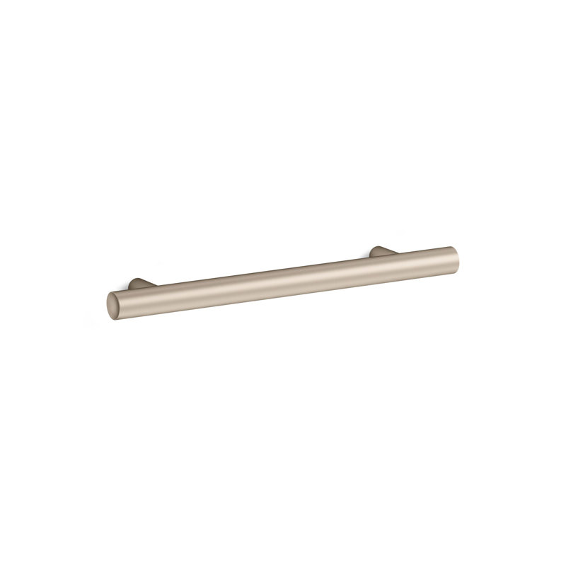 Purist 5" Center to Center Bar Pull, Bronze brossé vibrant, 5"