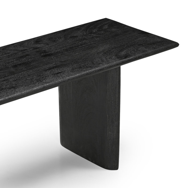 Raziel Solid Wood Bench, 18" H x 72" W x 16" D