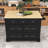 Classic Wooden Kitchen Cart with Drop-Leaf Countertop, Spacious Storage and Built-In Charging Station-987742058