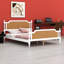 Structure de lit en rotin de style traditionnel-154896999-154896993