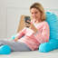  Housse et insert pour coussin télé / lecture avec traversin / dossier-1364698599