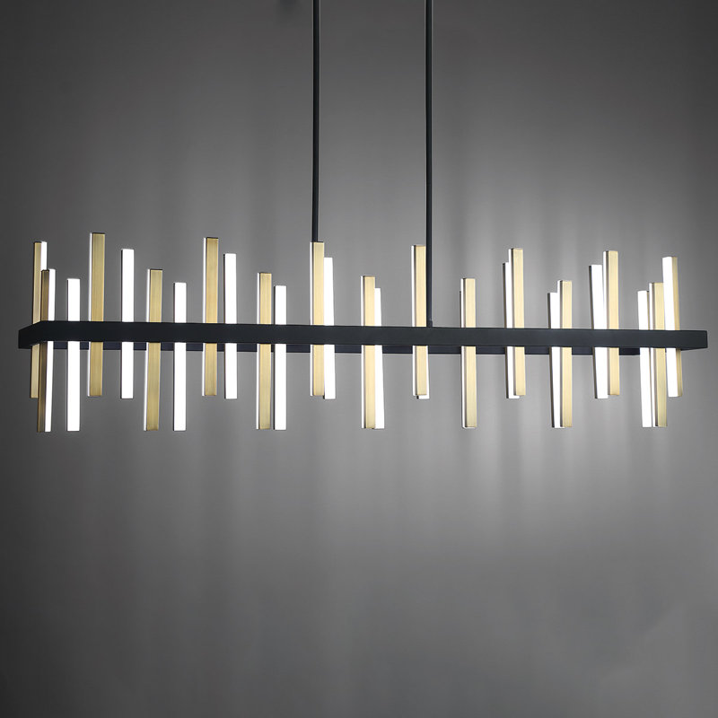 Harmonix 1-Light Dimmable LED Novelty Chandelier