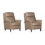 Ensemble de deux fauteuils inclinables manuels Owensville-1818578555