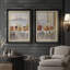 Ensemble de 2 œuvres d'art encadrées de qualité supérieure sur toile de qualité supérieure avec cadre de 26 po x 36 po-725994929