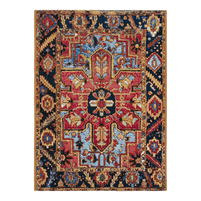 Outdoor Traditional Area Rug, Rectangle 3'3" x 5'3"