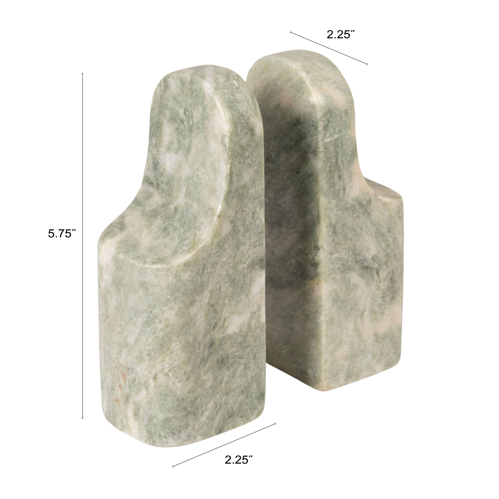 Marble Bookend