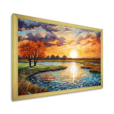 «Sunrise Country Charm» par Vincent sur toile