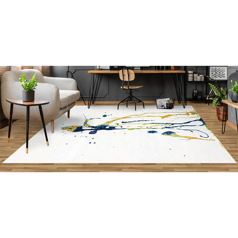 Abstract Area Rug, Rectangle 9' x 12'