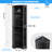 71" Corner Display Cabinet With Glass Doors, 6 Tier Curio Cabinet With 3 Led Lights & Glass Shelves, Human Body Sensor, Showcase Display Case For Collectibles, Black