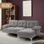 Canapé modulaire rembourré de 82,7 po Hilmir-1959221630