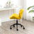 Yellow Diamond Tufted Adjustable Swivel Office Chair-650434890