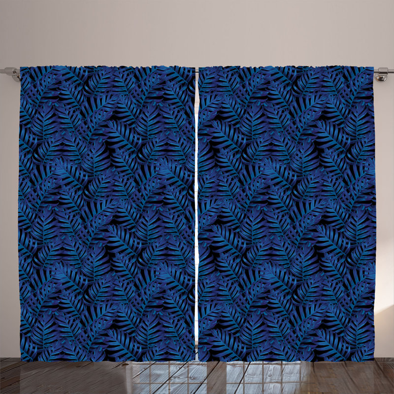 Semi Sheer Curtain Pair
