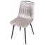 Set of 4 Dining Chairs ARGYLE Velvet-1073481004