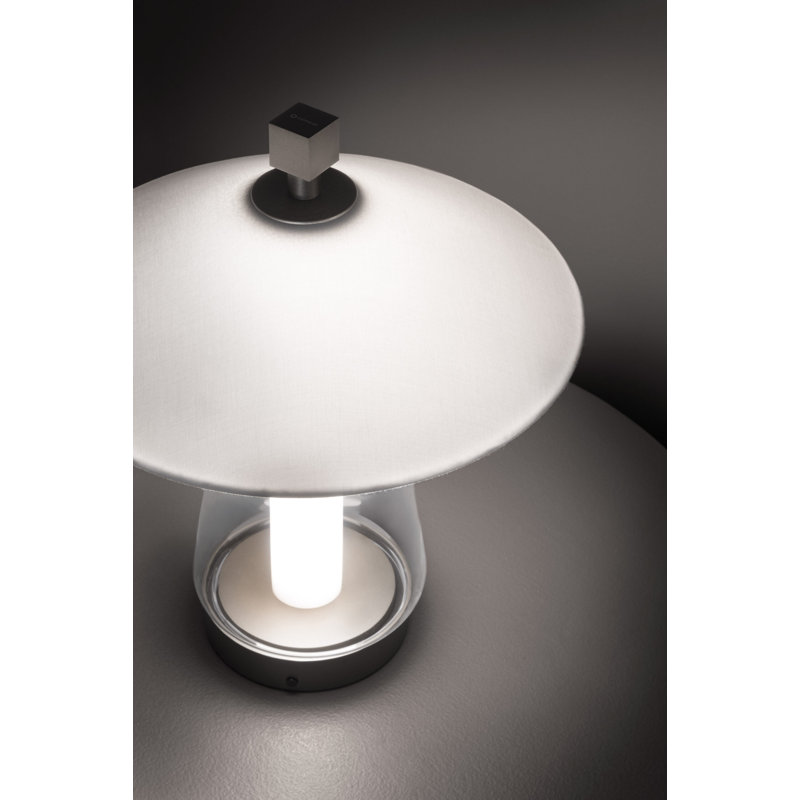 Asia Table Lamp, Brushed Bronze