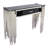 Fortney 43'' Glass Top Console Table-1134444502