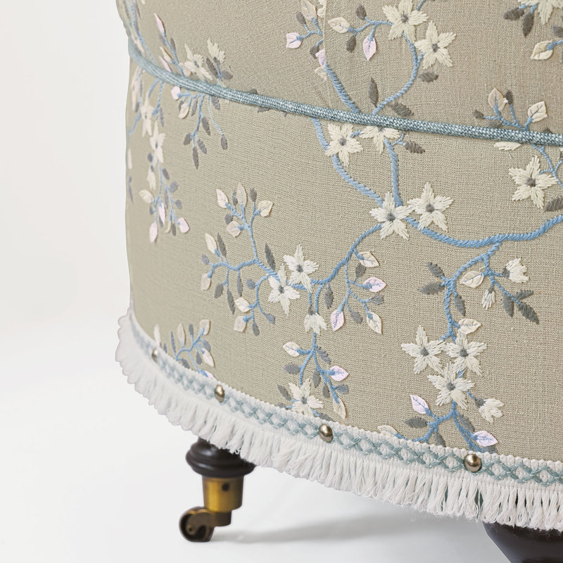 Amberlynn Round Ottoman
