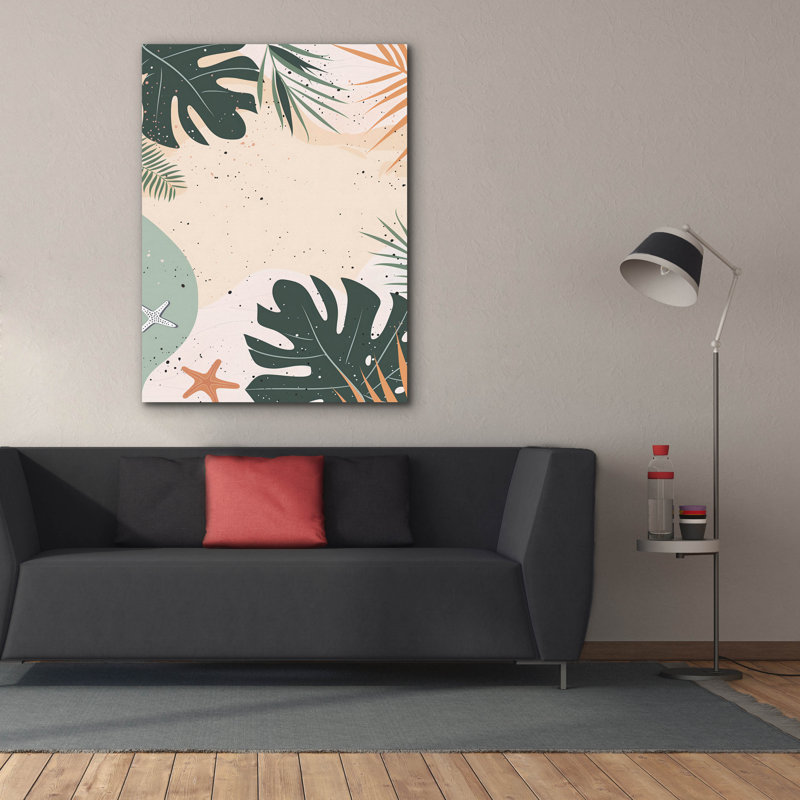 Toile épique «At The Beach» par Andreas Magnusson, 18 po x 26 po, H 54 po x l 40 po x P 1,5 po