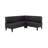 Adler Faux Leather Black Nook