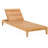 Classic Teak Chaise Lounge - Indigo-120338497