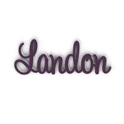 Lettres personnalisées Landon