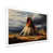 White Single Picture Framed
