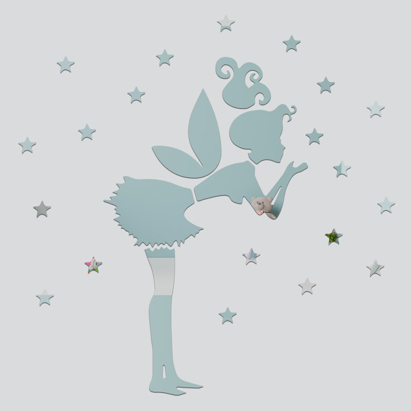 Tinkerbell Mirror Girls Wall Sticker