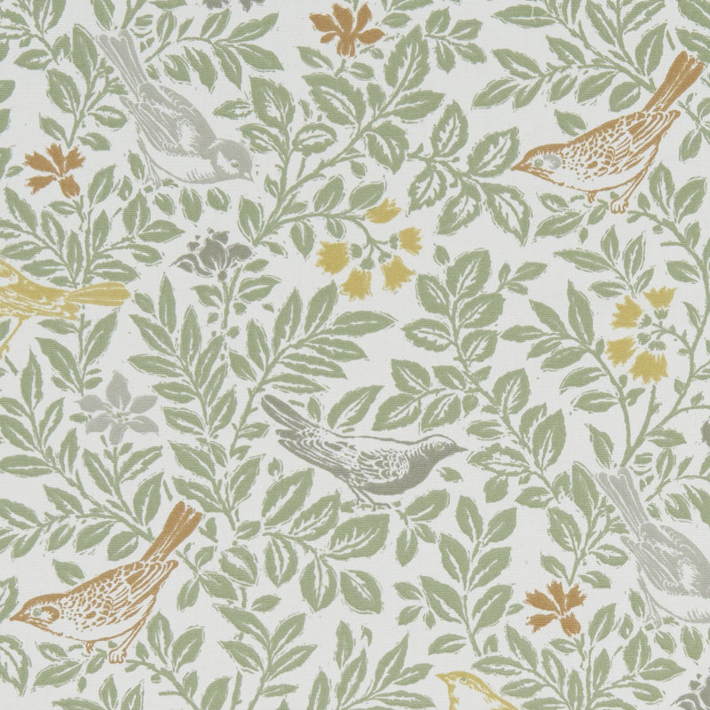 Bird Song Fabric, Autumn