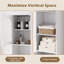 Freestanding Linen Cabinet