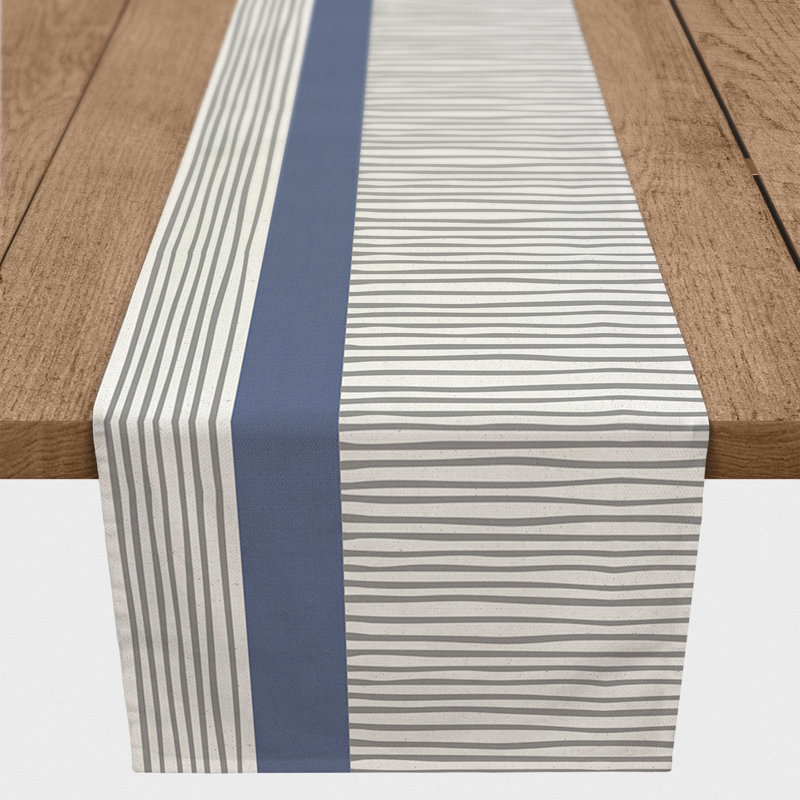 Anchie Colorblock Table Runner, 72" L x 16" W