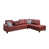 Red Faux Leather sélectionné