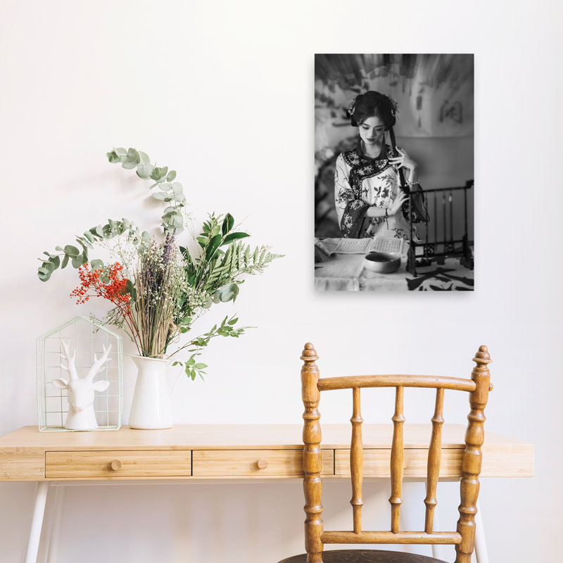 Art mural classique serein, érudit classique serein, 24" H x 16" W