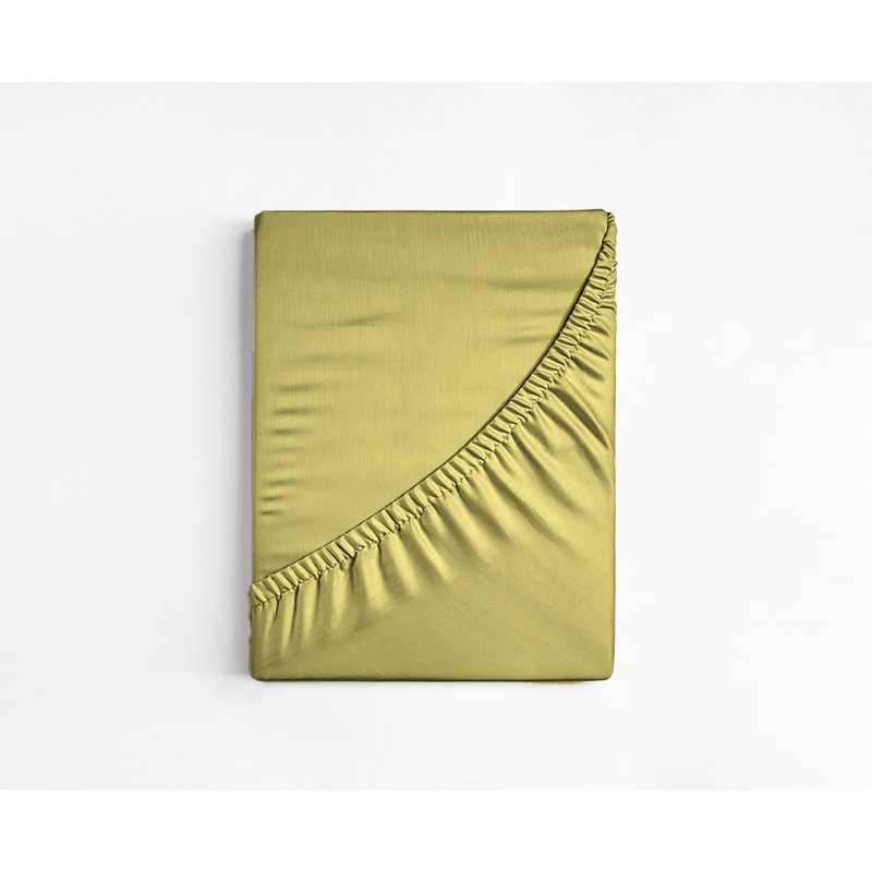  Ensemble de draps 6 pièces en rayonne, Ensemble de draps pour lit double + un drap-housse, Taupe