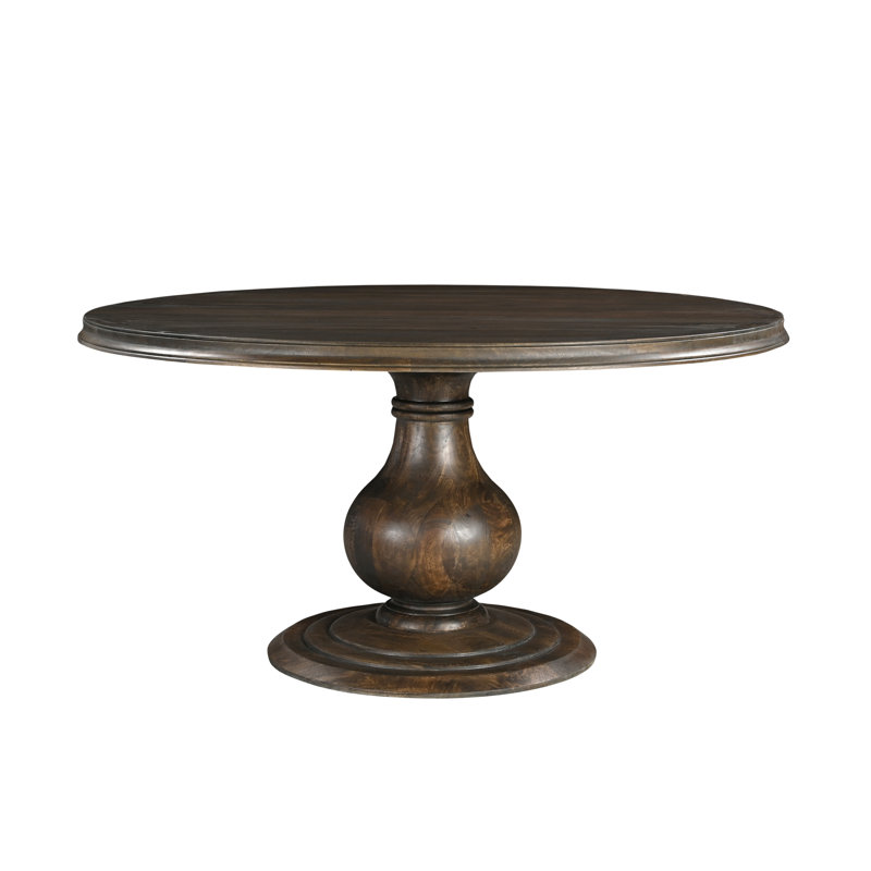 Josiane Round Solid Wood Dining Table