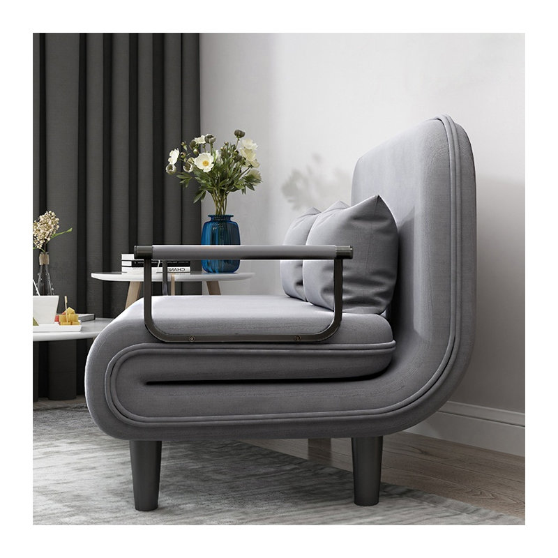 Chaise pliante grise