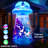 9 FT Halloween Inflatable UFO with LED Lights