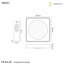 Male Acrylic LED Flush Mount-50933994