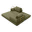 Canapé-lit convertible, canapé-lit pliant, canapé-lit escamotable avec matelas et coussins, canapé désossé pour le salon, la chambre à coucher-1567074334