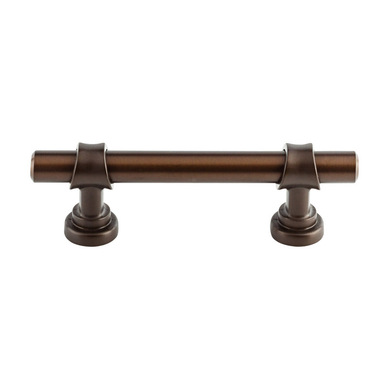 Bit Bar Pull, Oiled Rubbed Bronze, 3" Center to Center