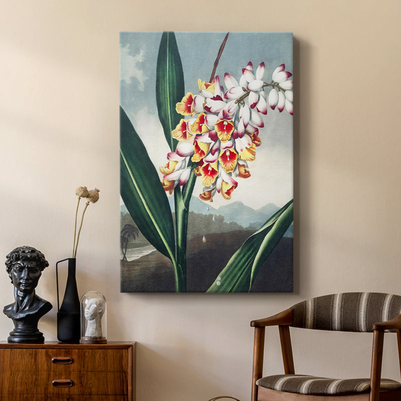 Temple de Flora VII - galerie Cavas sur mesure, H 60 po x l 40 po