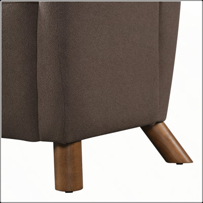 Upholstered 79.9 " Linen Loveseat