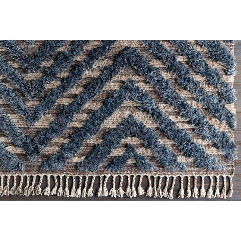 Vada Wool Area Rug, Rectangle 8' x 10'