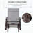 Outsunny Outdoor Glider Chair with Steel Frame-926461794