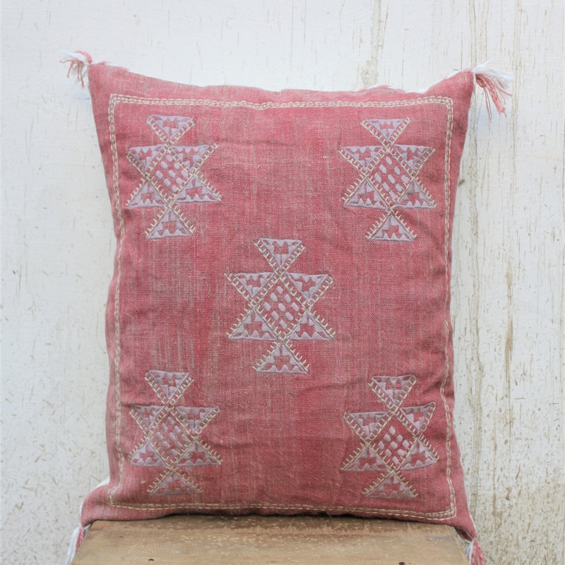 Lobos Indoor / Outdoor Geometric Backrest Cushion Cover
