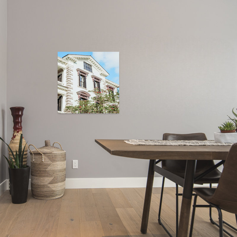Printemps à Charleston, architecture contemporaine, art printanier, H 24 po x l 24 po