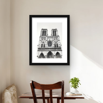 Imprimé cathédrale Notre-Dame de Paris | Cadre encadré