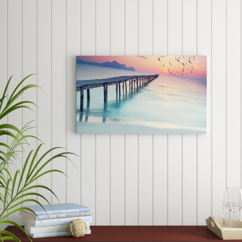Ocean Skies 2 - Wrapped Canvas Print, 18" H x 30" W x 1" D
